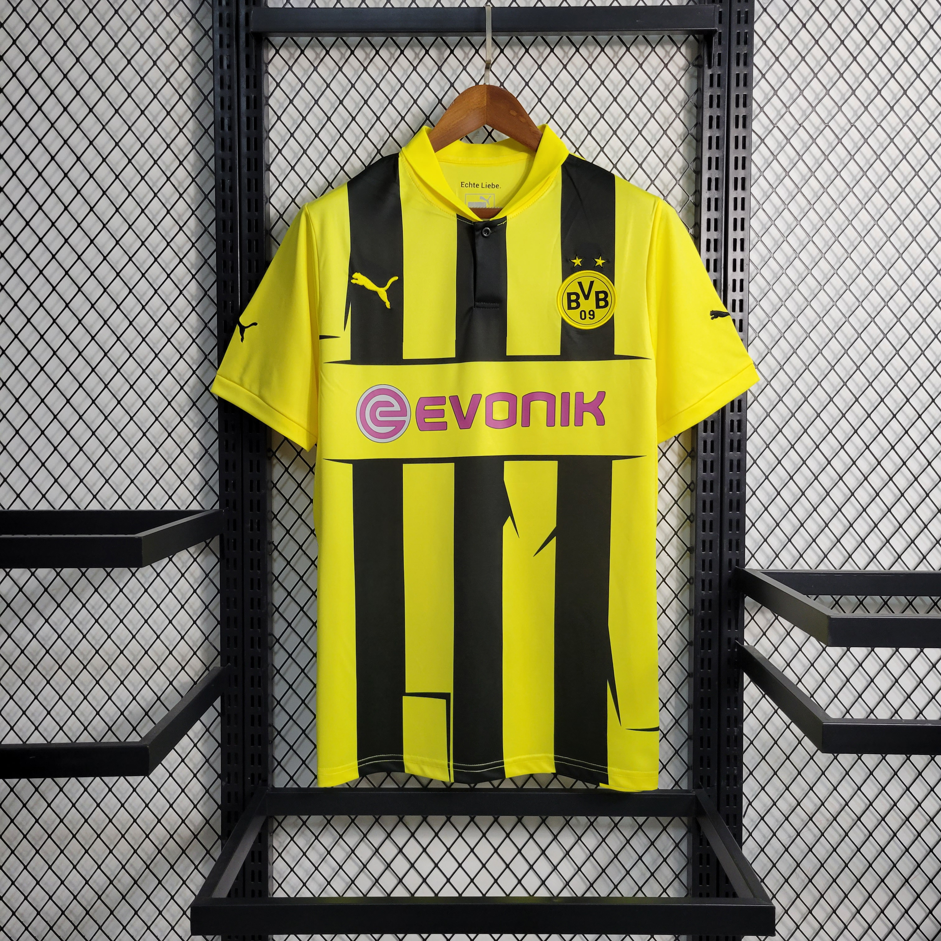 Retro Dortmund 12-13 Home Stadium Jersey